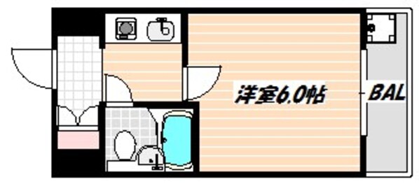 原木中山駅 徒歩3分 4階の物件間取画像